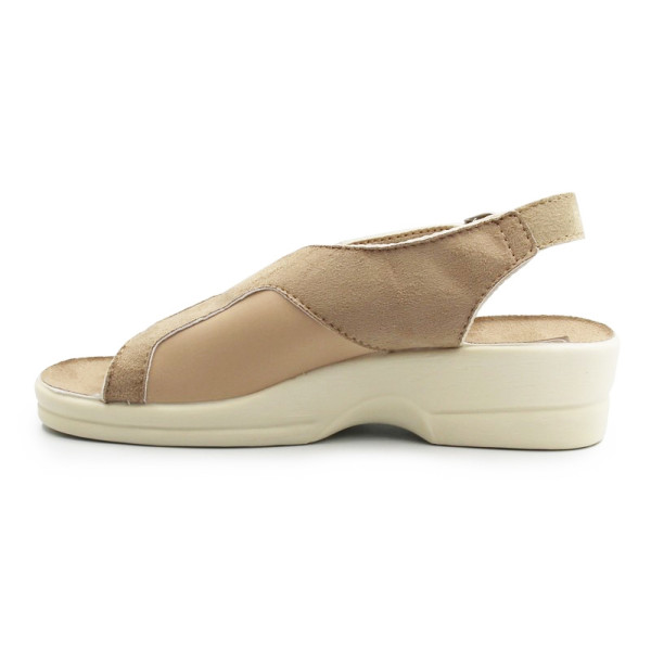 Sandały Dla Kobiet Beżowe Adanex 26189