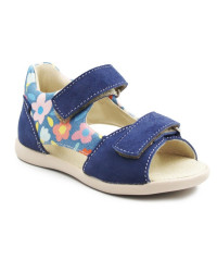 Sandały Dla Dziewczynki w Kwiatuszki Mido 31-37 Blue Bloom