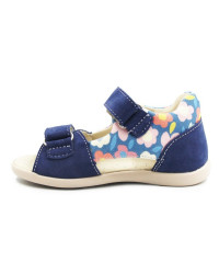 Sandały Dla Dziewczynki w Kwiatuszki Mido 31-37 Blue Bloom