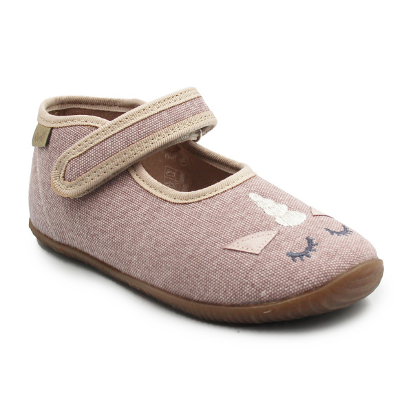 Kapcie Dziecięce Dla Dziewczynek z Jednorożcem Emel EK4000c