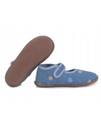 Kapcie Dla Dziewczynki do Przedszkola i Szkoły Emel ek 4000-15