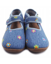 Kapcie Dla Dziewczynki do Przedszkola i Szkoły Emel ek 4000-15