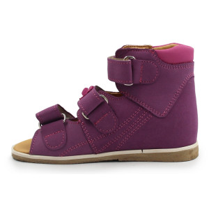 Sandały ortopedyczne dla dziewczynek do przedszkola szkoły Aurelka