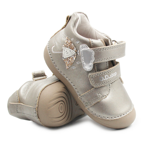 Buty Na Jesień Dla Dziewczynek DD STEP S015-52650 Dark Grey