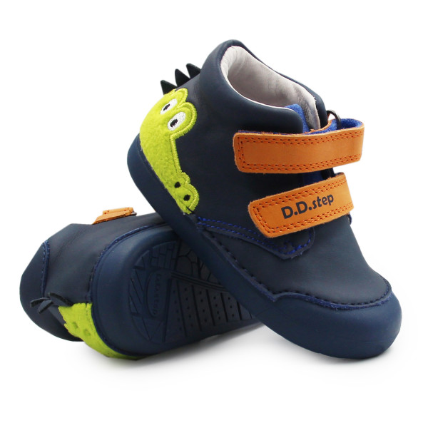 Buty Na Wiosnę Dla Chłopczyka Krokodyl DD STEP S066-52509A Bermuda Blue