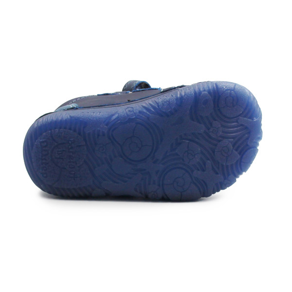 Buty Na Jesień Dla Chłopczyków Barefoot Świecąca Podeszwa w Ciemności DD STEP S073-52875V Royal Blue