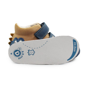 Dziecięce Buty Na Jesień Dla Chłopczyków DD STEP S066-52509 Cream