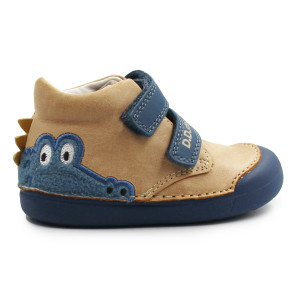 Dziecięce Buty Na Jesień Dla Chłopczyków DD STEP S066-52509 Cream