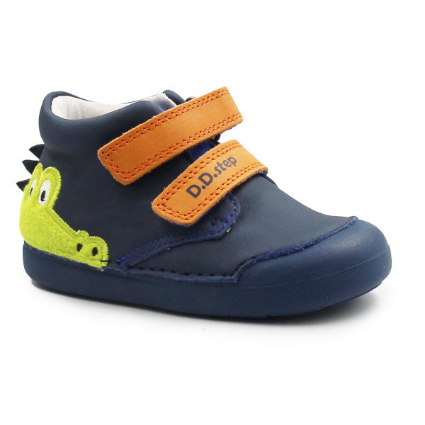Buty Na Wiosnę Dla Chłopczyka Krokodyl DD STEP S066-52509A Bermuda Blue