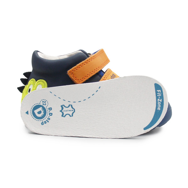 Buty Na Jesień Dla Chłopczyka Krokodyl DD STEP S066-52509A Bermuda Blue