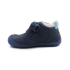 Półbuty Dla Chłopczyka na Wiosnę Barefoot DD STEP S070-52576 Bermuda Blue