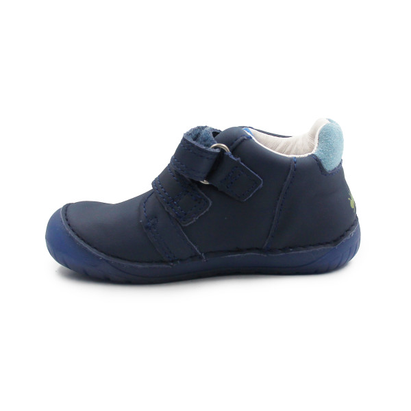 Półbuty Dla Chłopczyka na Wiosnę Barefoot DD STEP S070-52576 Bermuda Blue