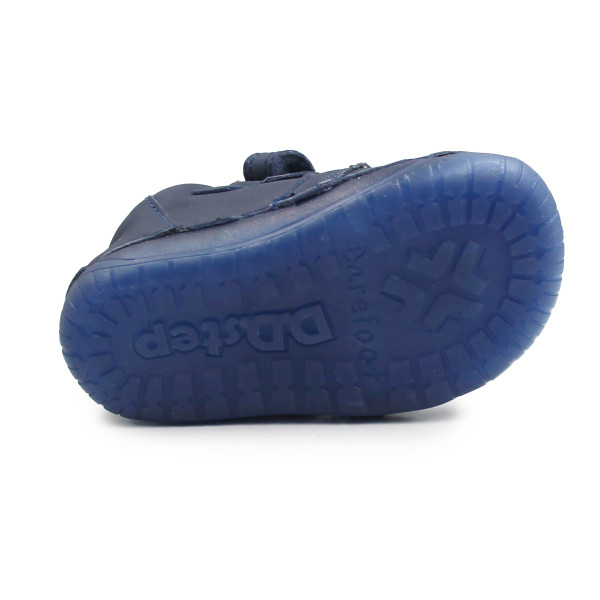Półbuty Dla Chłopczyka na Wiosnę Barefoot DD STEP S070-52576 Bermuda Blue
