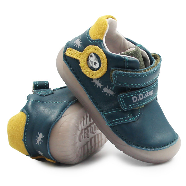 Buty Świecące w Ciemności Dla Chłopca Barefoot DD STEP S070-52576B Calypso Sky