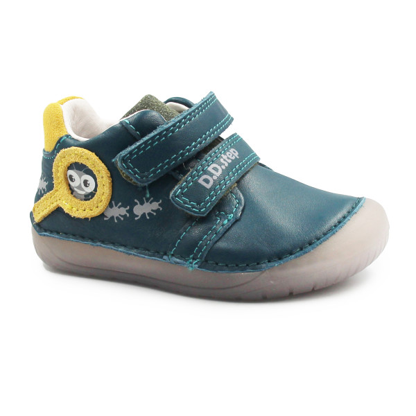 Buty Świecące w Ciemności Dla Chłopca Wiosenne Barefoot DD STEP S070-52576B Calypso Sky