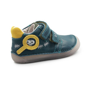 Buty Świecące w Ciemności Dla Chłopca Wiosenne Barefoot DD STEP S070-52576B Calypso Sky