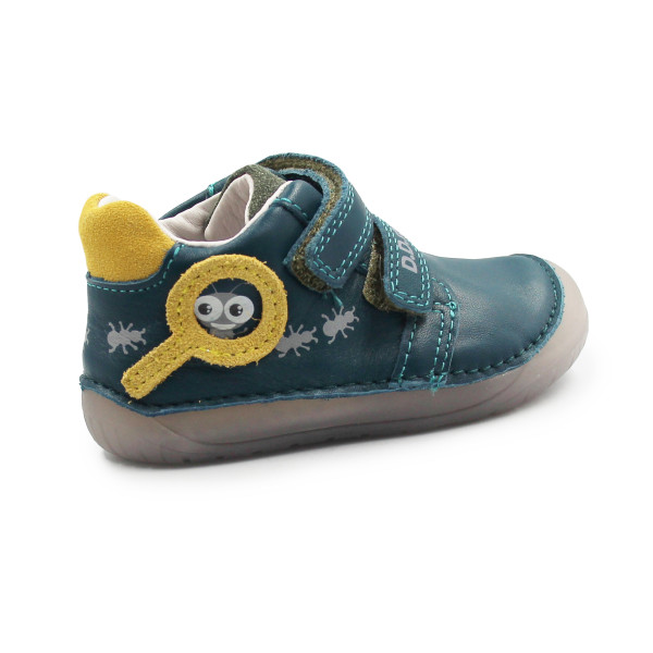 Buty Świecące w Ciemności Dla Chłopca Wiosenne Barefoot DD STEP S070-52576B Calypso Sky