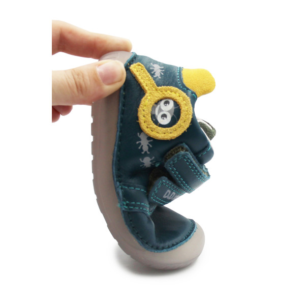 Buty Świecące w Ciemności Dla Chłopca Wiosenne Barefoot DD STEP S070-52576B Calypso Sky