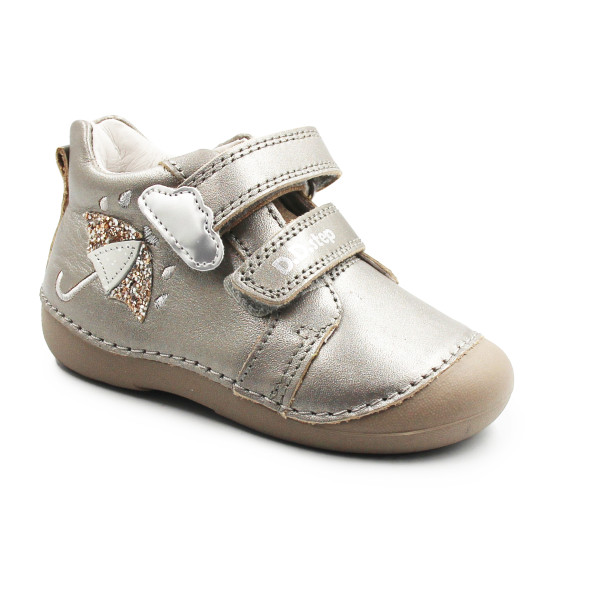 Buty Na Wiosnę Dla Dziewczynek DD STEP S015-52650 Dark Grey