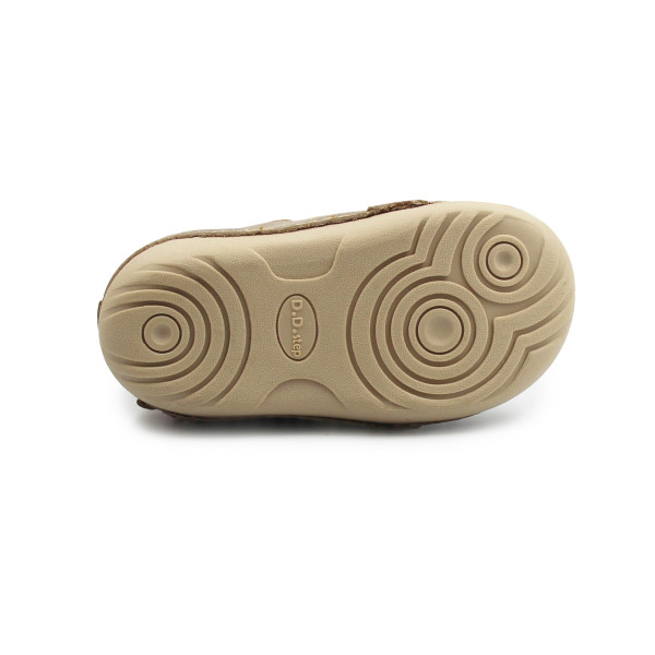 Buty Dla Dziewczynek Na Wiosnę z Kotkiem Na Rzep DD STEP S015-52412B Champagne