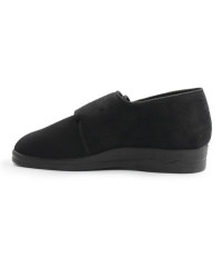 Damskie Buty Dla Seniora Czarne na Rzep Adanex 29630