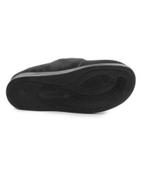 Damskie Buty Dla Seniora Czarne na Rzep Adanex 29630