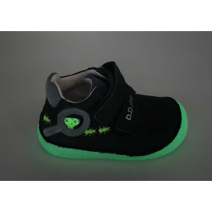 Półbuty Dla Chłopczyka na Wiosnę Barefoot DD STEP S070-52576 Bermuda Blue