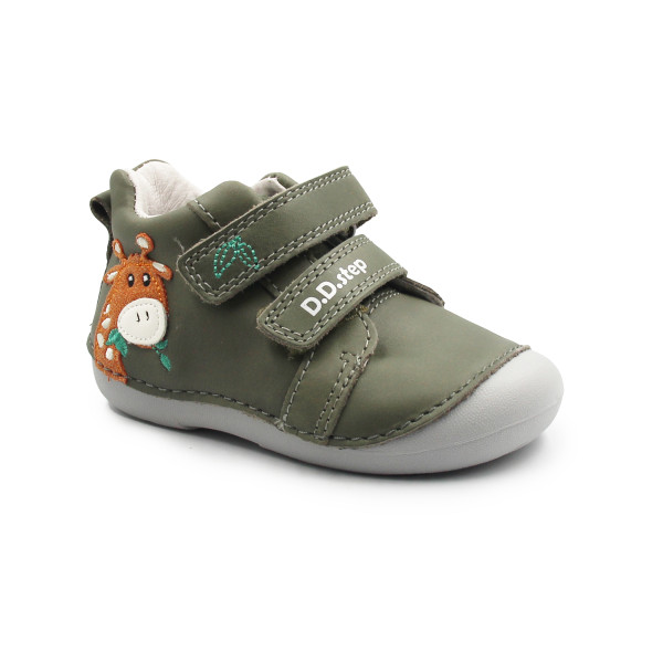 Półbuty Dla Chłopczyka Na Jesień Żyrafa DD STEP S015-52874Y Khaki