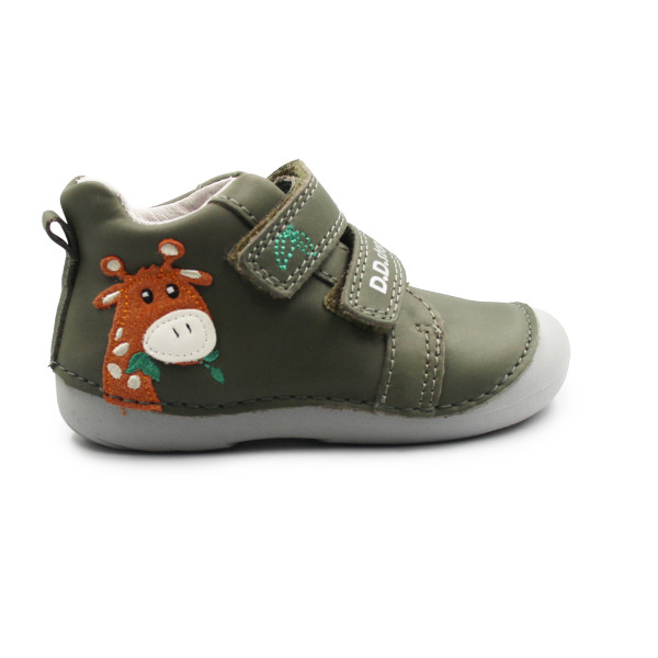 Półbuty Dla Chłopczyka Na Wiosnę Żyrafa DD STEP S015-52874Y Khaki