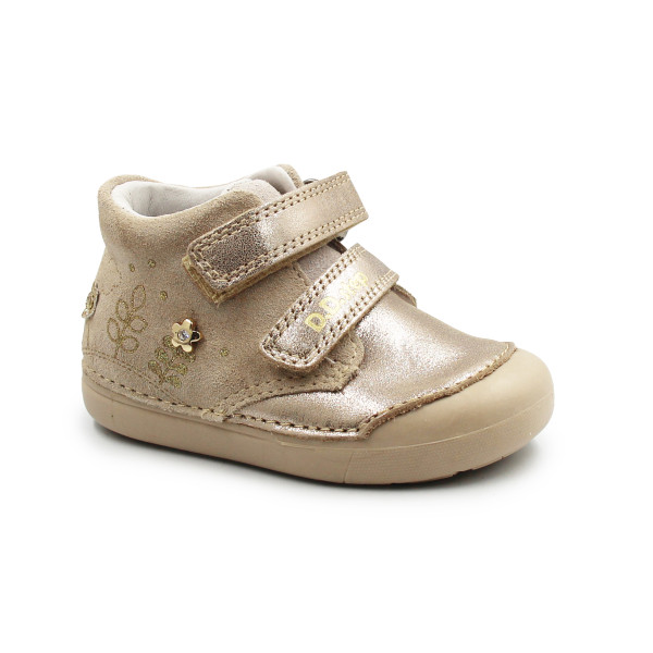 Buty Dla Dziecka Na Jesień Dla Dziewczynek DD STEP S066-52842 Champagne