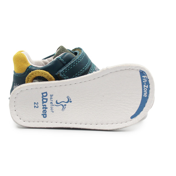 Buty Świecące w Ciemności Dla Chłopca Wiosenne Barefoot DD STEP S070-52576B Calypso Sky