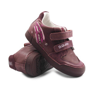 Buty Dla Dziewczynek Świecące LED DD STEP S068-52695BM Raspberry