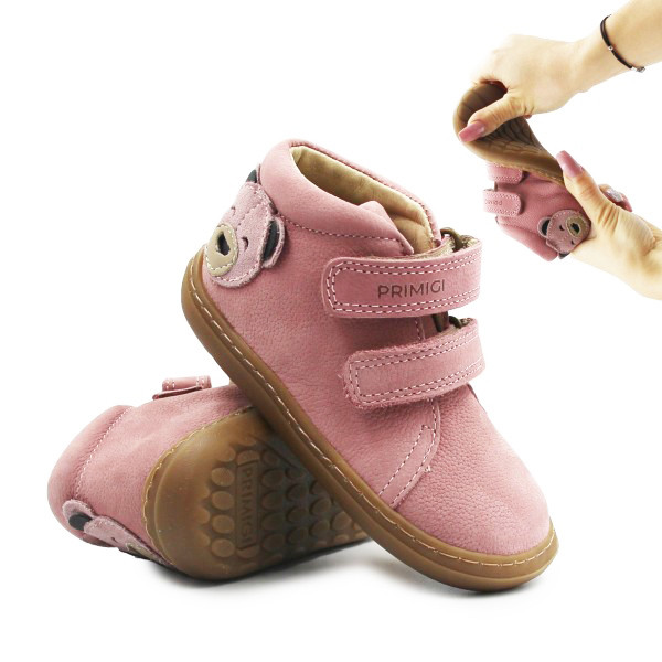 Różowe Buty Dla Dziewczynek Na Jesień Barefoot Primigi 8912400