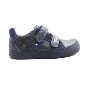 Buty Dla Chłopca Na Wiosnę Świecące LED DD STEP S068-52288AM Royal Blue
