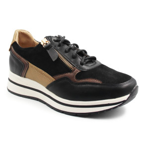 Półbuty Damskie Na Jesień Wojtyłko 7a26024 Espresso Czarny