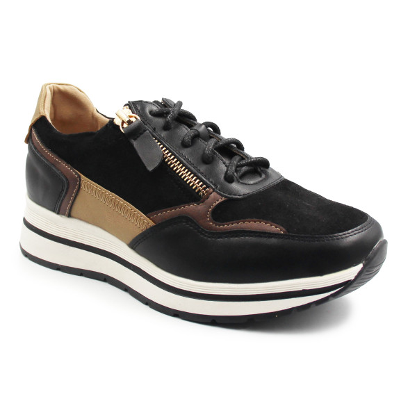 Półbuty Damskie Na Wiosnę Wojtyłko 7a26024 Espresso Czarny