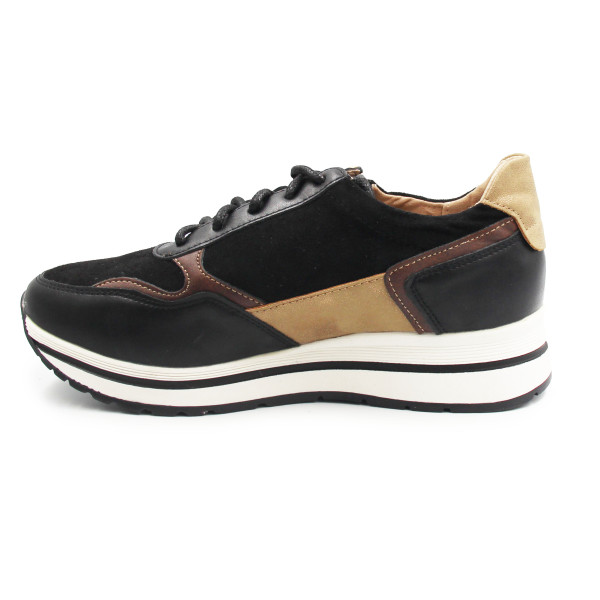 Półbuty Damskie Na Wiosnę Wojtyłko 7a26024 Espresso Czarny