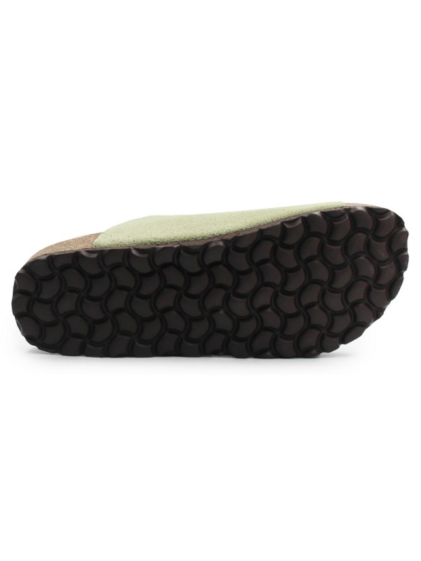 Klapki dla kobiet na lato do pracy BIO 780483-53 CAILIN SUEDE rosmarino