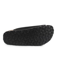 Klapki damskie na lato BIO BIO 781996-15 FRIDA SUEDE negro