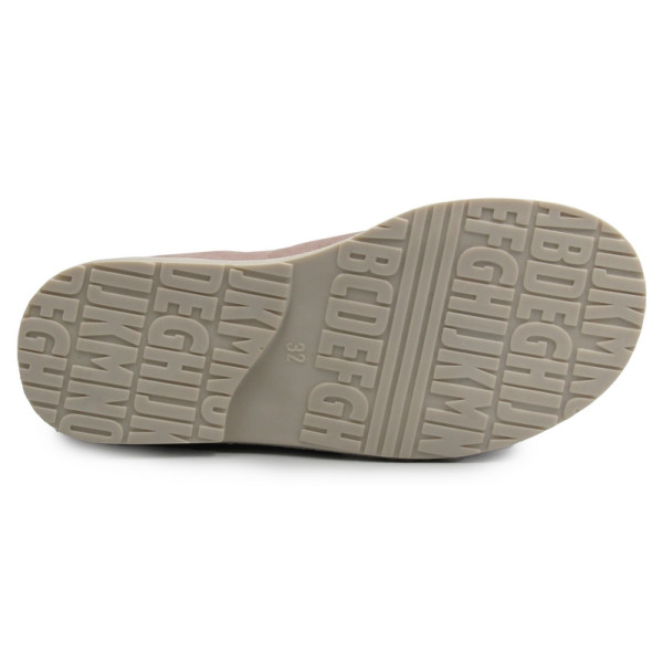 Sandały z wysokim zapiętkiem dla dziewczynki do szkoły Dawid 011 II gatunek