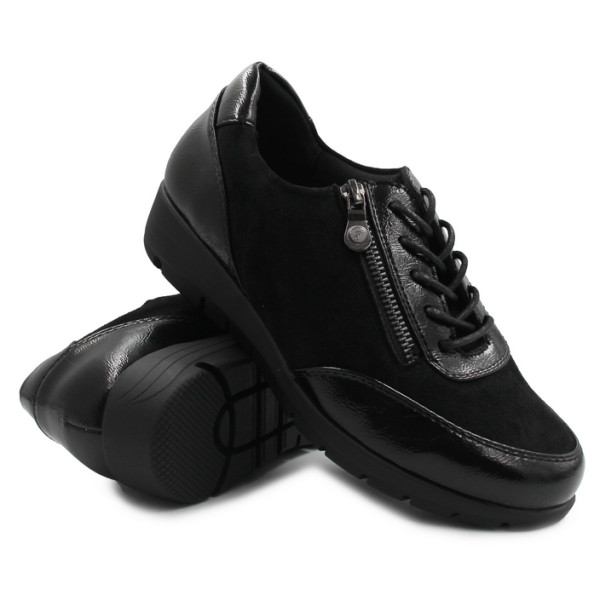 Czarne Buty Damskie Na Jesień Wojtyłko 7A26023