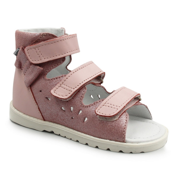 Sandały dla dziewczynek z obcasem thomasa do szkoły Bartek 86803-027