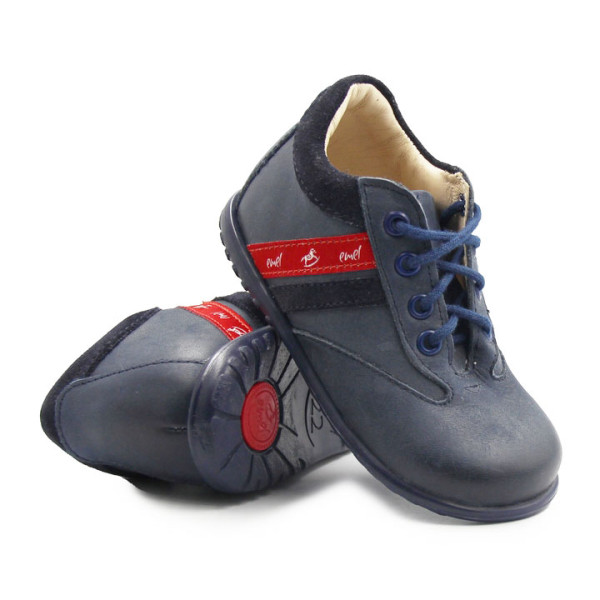 Sznurowane Półbuty Trzewiki Dla Chłopca Na Jesień Emel e 2045-29