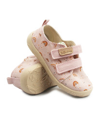 Trampki Dla Dziewczynki Różowe Barefoot DD STEP C086-61515M Baby Pink