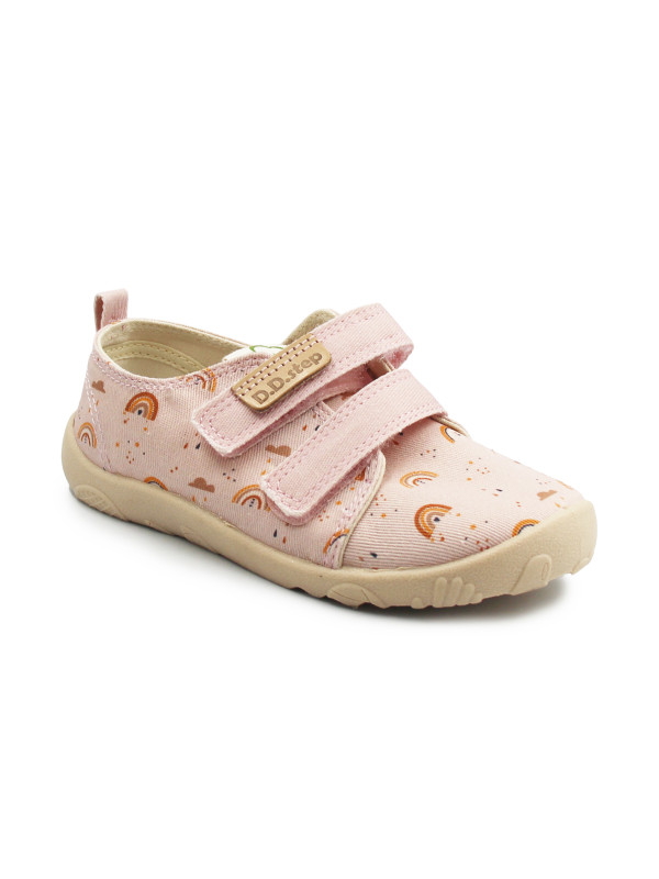 Trampki Dla Dziewczynki Różowe Barefoot DD STEP C086-61515M Baby Pink