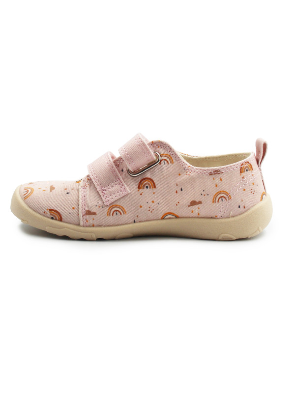 Trampki Dla Dziewczynki Różowe Barefoot DD STEP C086-61515M Baby Pink