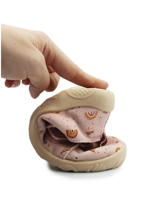 Trampki Dla Dziewczynki Różowe Barefoot DD STEP C086-61515M Baby Pink