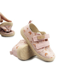 Trampki Dla Dziewczynki Różowe DD STEP C086-61515M Baby Pink