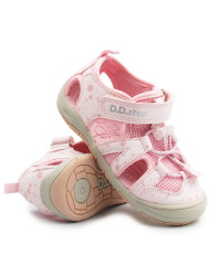 Różowe Sandały Dla Dziewczynek na Lato Do Wody Basenowe DD STEP G065-61146CM Baby Pink