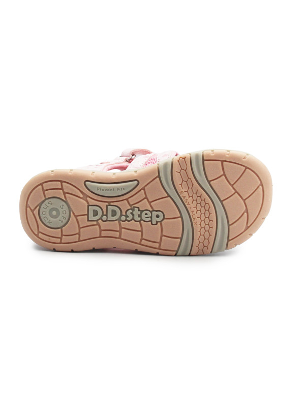 Różowe Sandały Dla Dziewczynek na Lato Do Wody Basenowe DD STEP G065-61146CM Baby Pink